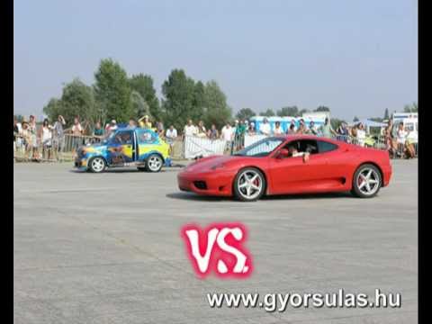 EVO Gyorsulási Verseny | Ferrari 360 vs. Polski