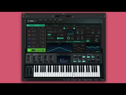 ARTURIA DX7 software instrument -  presets & sounds