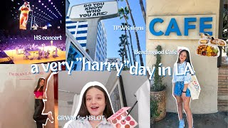 a very “harry” day in LA *Beachwood Cafe, TPWK signs, and HS concert*