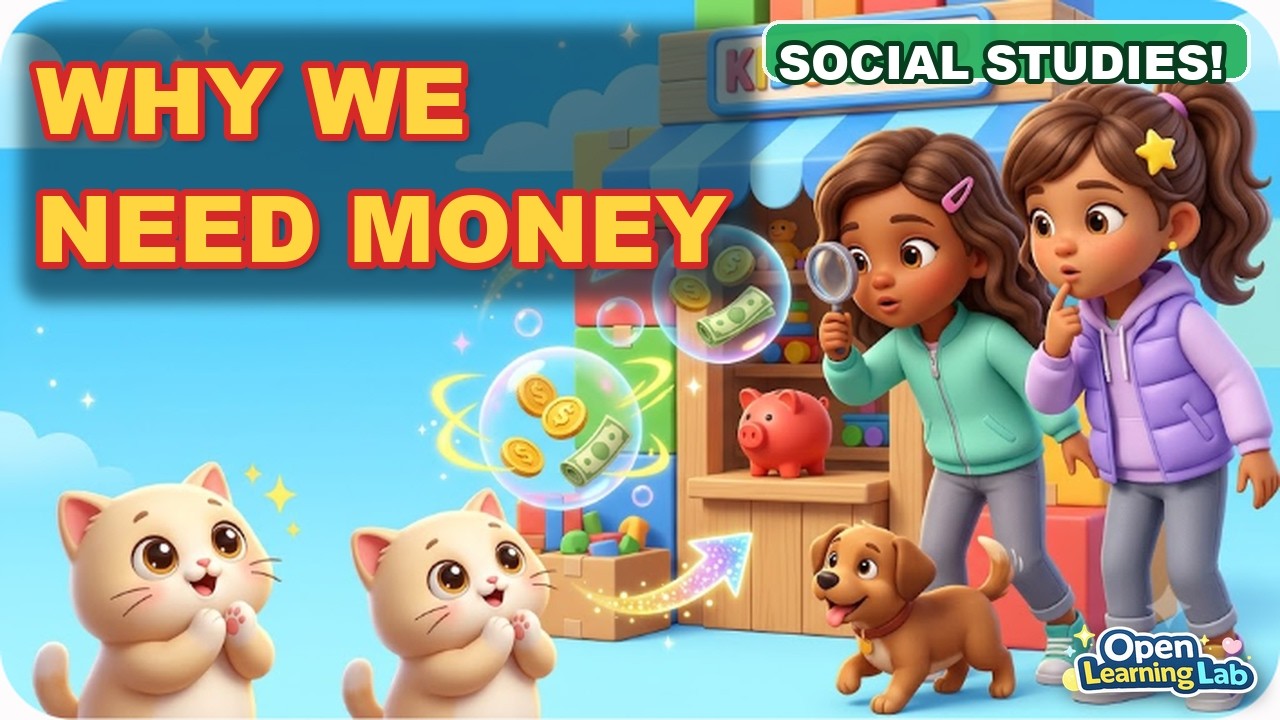 🪙 Why Do We Need Money? | Money & Economics Explained for Kids