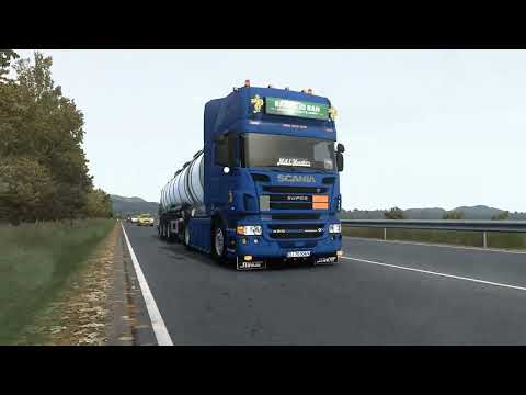 Euro Truck Simulator 2 | ETS2 1.46 | Scania R 500 V8 by Fred | Ploiesti (RO) to Debretin (H)