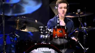 Young drummer of the year final 2015 Sam Every