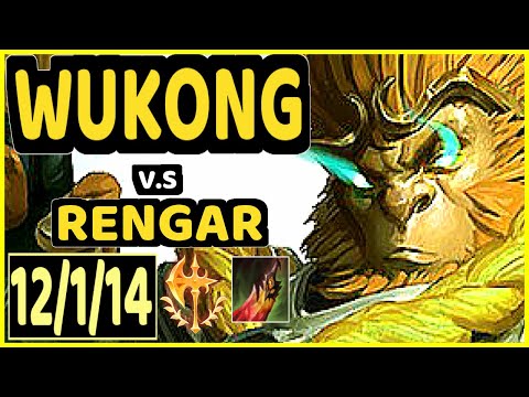 MAXLORE (WUKONG) vs RENGAR - 12/1/14 KDA JUNGLE GAMEPLAY - EUW Ranked GRANDMASTER