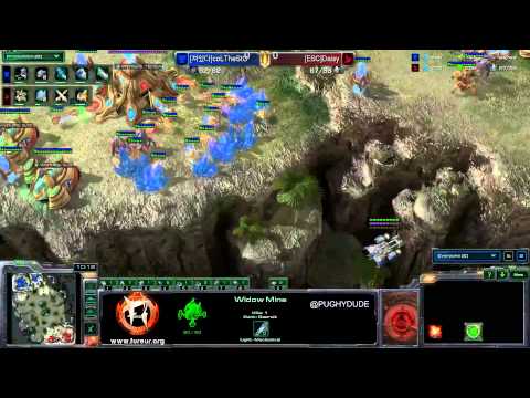 HoTS Showmatch CoL TheSTC v ESC Daisy G2 Starcraft 2 Pughy