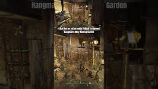 Hangman's Alley Rooftop Garden no mods Fallout 4 Settlement