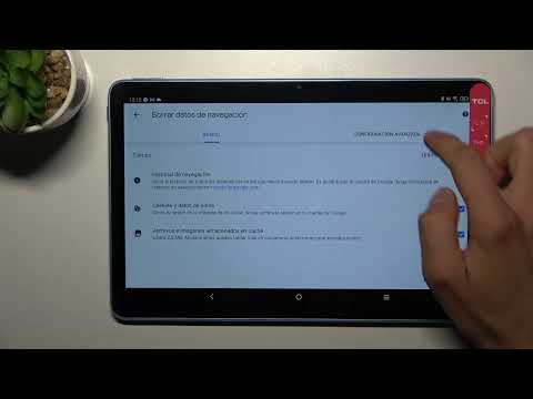 Cómo eliminar el historial del navegador Chrome en TCL 10 TabMax