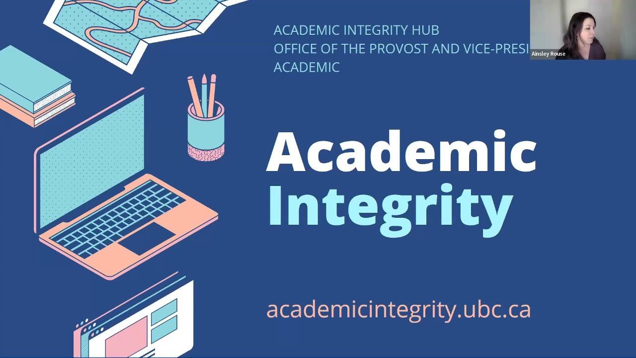 Workshop: Academic Integrity at UBC
