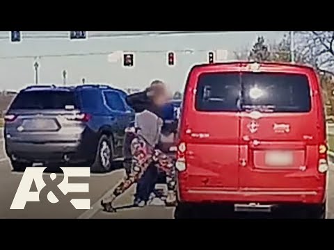 Road Rage Leads to Gunshots - CAUGHT on Dash Cam | Road Wars | A&E