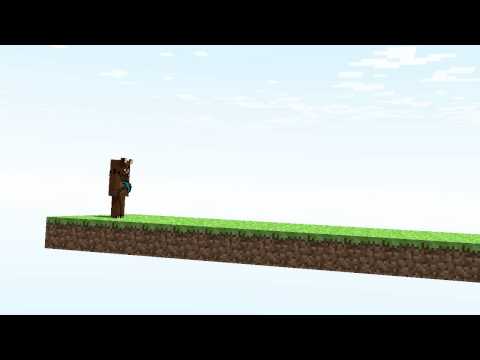 Minecraft 3D animation (Small test for future intro)
