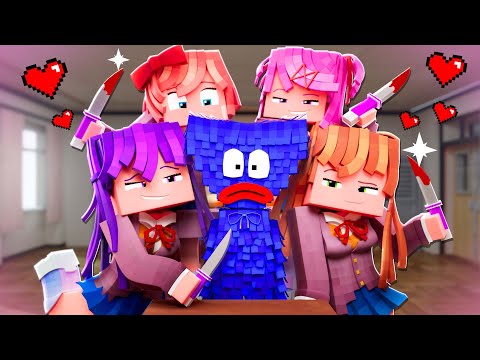HUGGY vs MONIKA?! - Animation