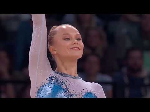 Angelina Melnikova (AIN) [13.400🥈] 20250914 Paris World Challenge Cup_WAG Floor Final