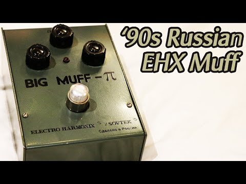 Electro-Harmonix Big Muff Green Russian 90's Pedal image 24