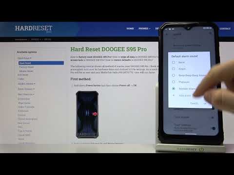 All Alarm tones on Doogee S95 Pro /default alarm Ringtones on Doogee S95 Pro