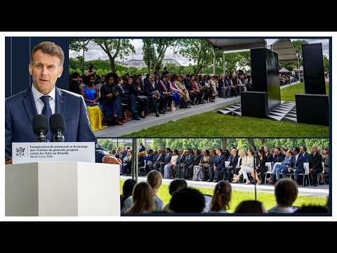 Macron réaffirme l’engagement de la France pour la mémoire du génocide contre les Tutsi