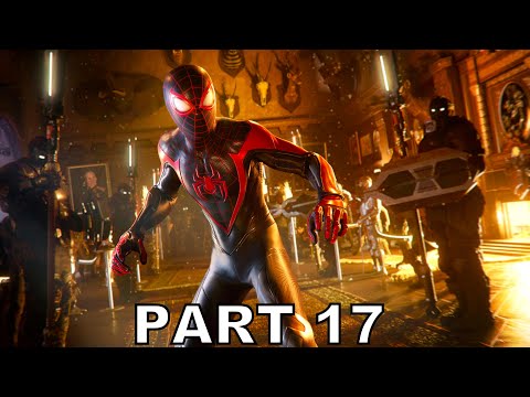 SPIDERMAN 2 Walkthrough Gameplay Part 17 - NO ESCAPE (PS5)