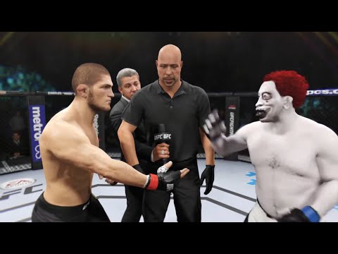 Khabib vs. Clown (EA Sports UFC 2) ☝️🦅
