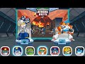 Transformers Rescue Bots Dash Help CHASE BLADES To OUTRUN Lava Flows