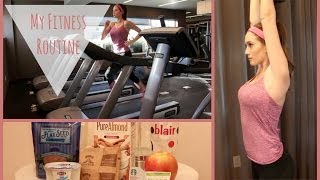 My Fitness Routine! Food - Outfit - Workouts :) | Blair Fowler