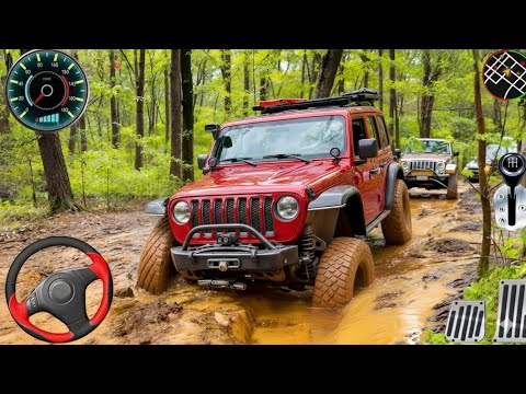 4x4 Jeep Driving Offroad Games - Extreme SUV 4x4 Jeep Offroad Gameplay (Android)