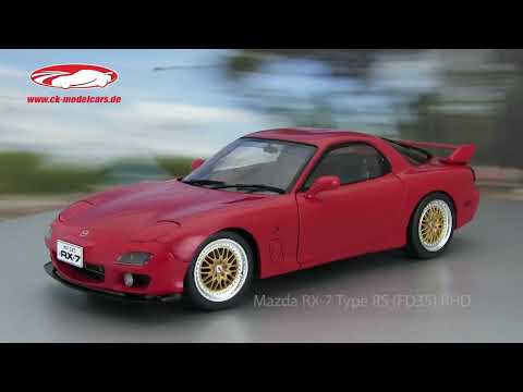 Solido 1:18 Mazda RX-7 Type RS (FD35) RHD year 1994 vintage Solido 1:18 Mazda RX-7 Type RS (FD35) RHD year 1994 vintage