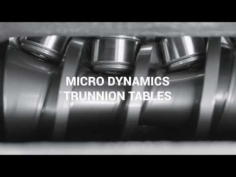 New Roller Gear Cam Trunnion Table on the MEGA 30VT / TERA 50VT