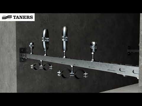 Миниатюра изображения товара Кронштейн крепежный Taners 96x50x110мм / TN.0900.000.000.0000.S  (2шт)