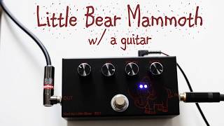 Video thumbnail for Little Bear BS-1 fuzz: GUITAR by BartSoundsGood