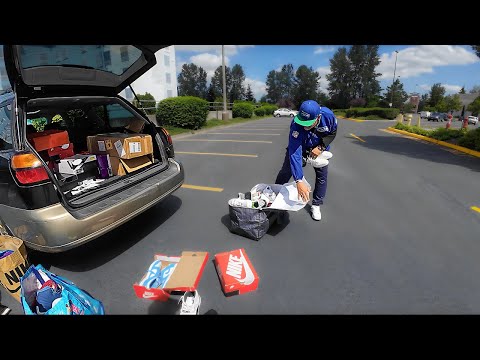 Er hat mir Turnschuhe für 20 $ verkauft!