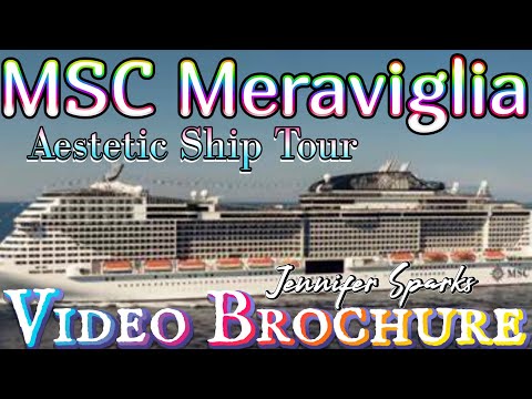MSC Meraviglia Aesthetic Full Ship Tour 2025 No talking  