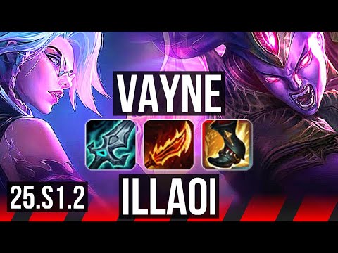 VAYNE vs ILLAOI (TOP) | 900+ games | KR Master | 25.S1.2