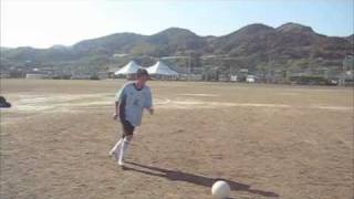 preview picture of video 'Shonai FC crossbar challenge 2010'