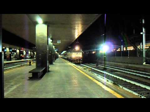 E656.063 in partenza con l' ICN 1955 Roma Termini - Siracusa/Palermo Centrale