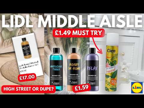 LIDL WHAT’S NEW THIS WEEK 🛒 Middle Aisle Finds, Must Buys & DUPES