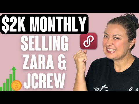 How I Make $2K/Month on Poshmark With Zara, WHBM, J.Crew + Boutique - Poshmark Seller Tips