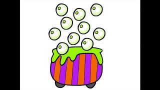 Subitizing Video:  Halloween Slow Version gameplay video by abeaman, 0:50 duration