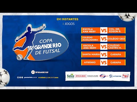 Grande Final das categorias de Base e Semifinal da Copa TV Grande Rio de Futsal 20.05.23