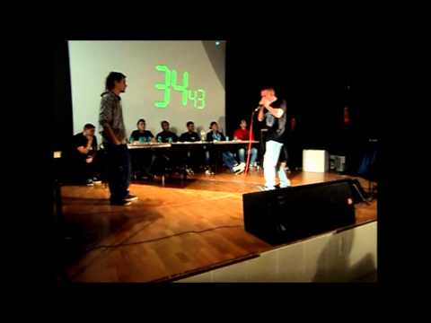 Zetauve vs. Dhan - Semifinales 1/2 - I Campeonato Beatbox Novel 2014