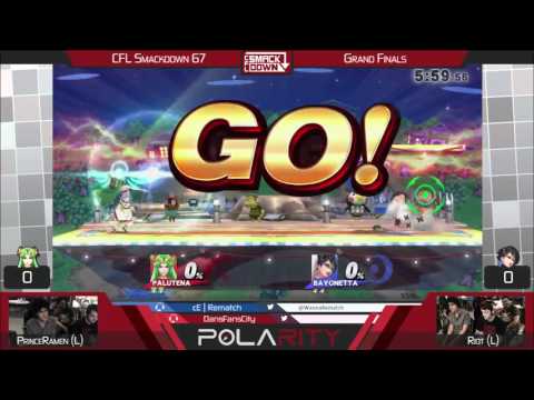 CFLS67 - PrinceRamen (W) (Palutena) vs Riot (L) (Bayonetta) - GF