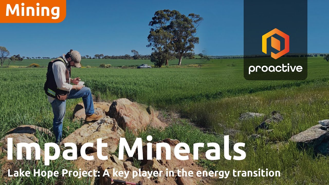 Impact Minerals prepares for PFS as it announces maiden measured resource for Lake Hope HPA project