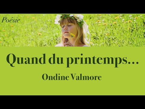 Vido de Ondine Desbordes-Valmore