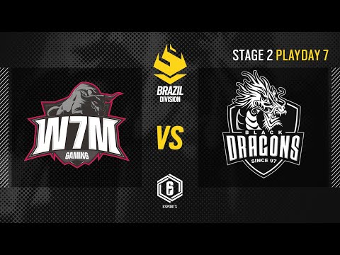 W7M vs. Black Dragons // LATAM League Brazil Division 2021 - Stage 2 - Playday 7
