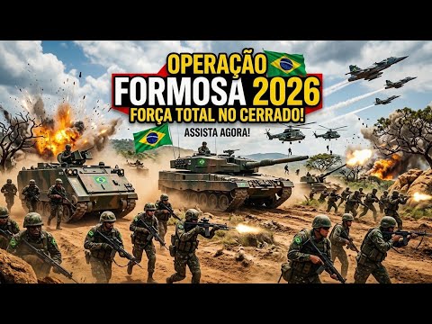 OPERACÃO FORMOSA: O Brasil Mostra Sua FORÇA TOTAL!
