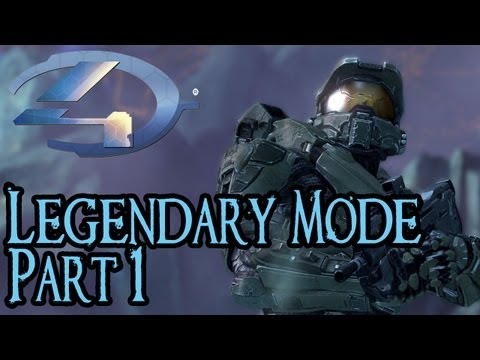 Halo 4 - Halo 4 Legendary Walkthrough - PT. 1 - Mission 1 - Dawn