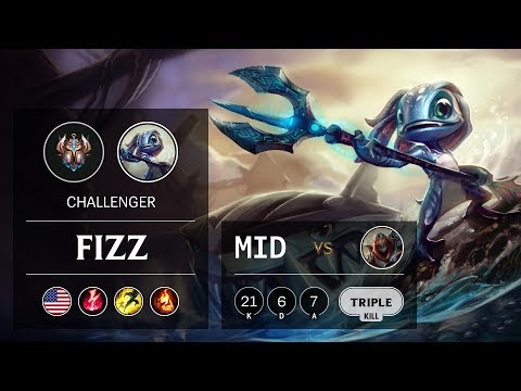 Fizz Mid vs Zed - NA Challenger Patch 9.9