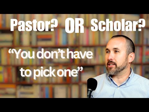 The Pastor Scholar - Dr. Bryan Murawski