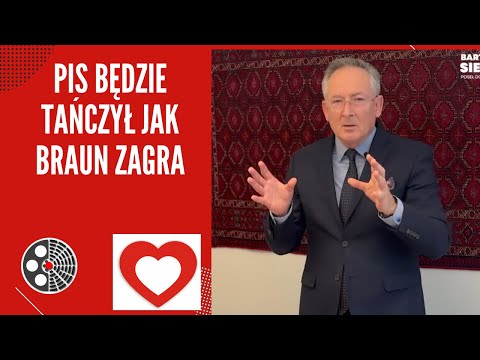 B. Sienkiewicz: PiS będzie tańczył jak Braun zagra