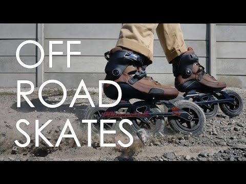 MOUNTAIN BIKES TRAILS AND TRACKS ARE POSSIBLE ON INLINE SKATES //POWERSLIDE KAZE SUV REVIEW// VLOG46