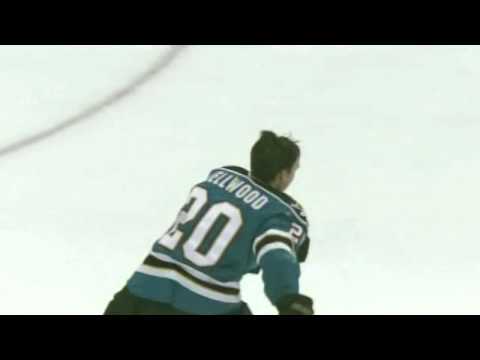 Marc Staal wrecks Kyle Wellwood | 03/12/2011 [HD]