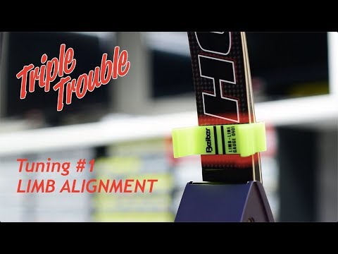 HOYT Recurve FORMULA X Limb Alignment [Tuning #1] with Steve Wijler