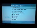 Opening To The Incredibles 2005 DVD Disc 2 Bonus Material